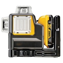 Laser krzyżowy DeWALT DCE089D1G 12V XR 3x360° 2Ah 30m zielona wiązka