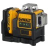 Laser krzyżowy DeWALT DCE089D1G 12V XR 3x360° 2Ah 30m zielona wiązka