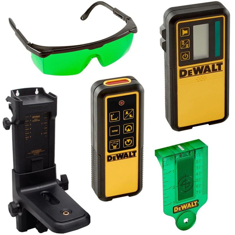 Laser obrotowy zielony DeWALT DCE079D1G 18V 1x2Ah 600 m TSTAK