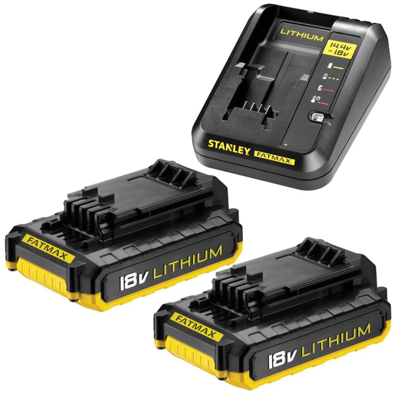 Sztyfciarka akumulatorowa STANLEY FATMAX FMC792D2 Li-Ion 18V 16Ga 2x2Ah karton