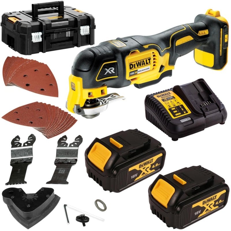 Narzędzie wielofunkcyjne 18V 2x4Ah DeWALT DCS355M2