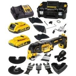 Narzędzie oscylacyjne DeWALT DCS356D2 2x2Ah