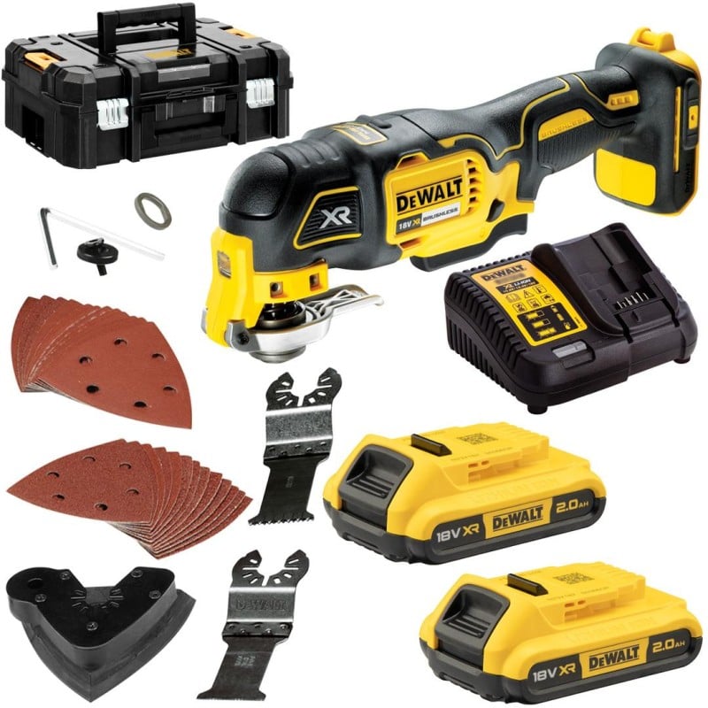 Narzędzie wielofunkcyjne 18V 2x2Ah DeWALT DCS355D2