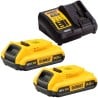 Narzędzie wielofunkcyjne 18V 2x2Ah DeWALT DCS355D2