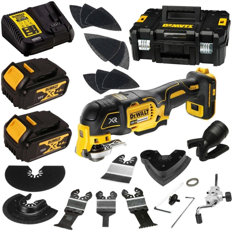 Narzędzie wielofunkcyjne 18V 2x4Ah DeWALT DCS356M2