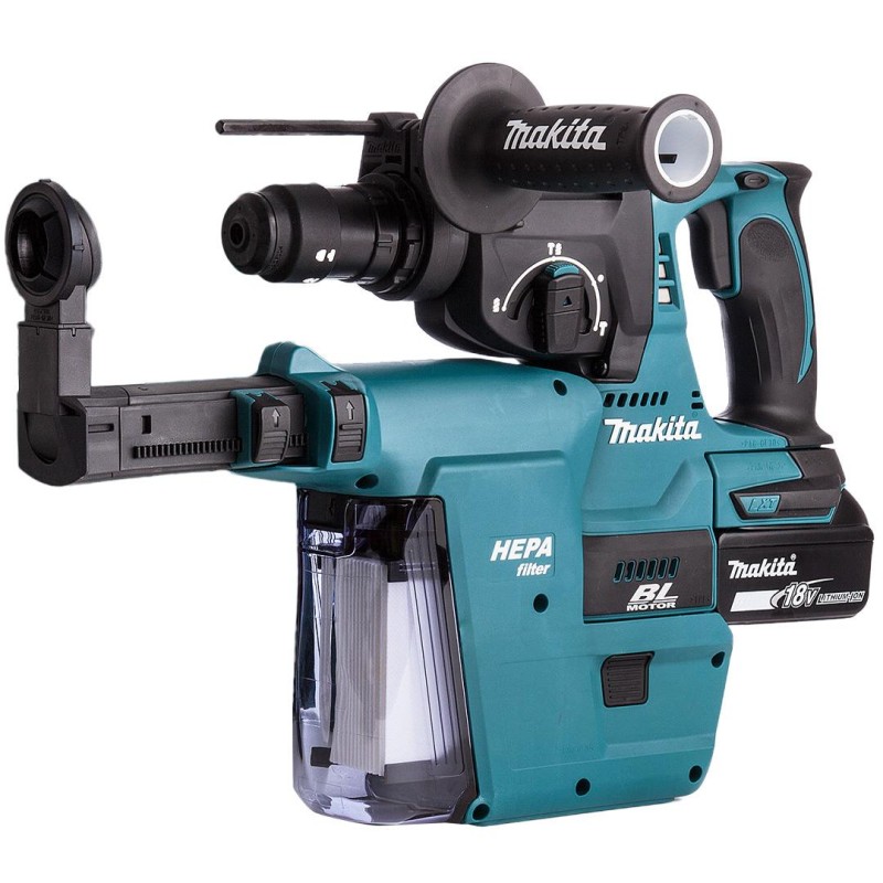 Młotowiertarka SDS+ 18V 2J Makita DHR243RTJW +DX07