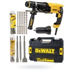 Młotowiertarka SDS+ 800W 2,6J akce DEWALT D25134KP