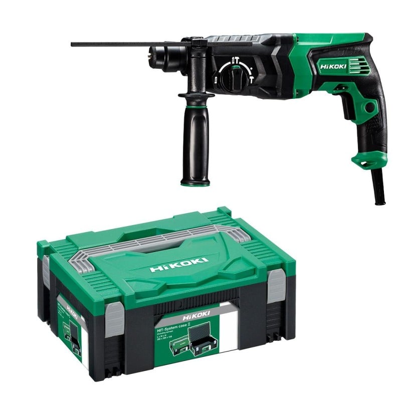 Młotowiertarka HiKOKI DH26PC2 WSZ HSC SDS+ 830W 2,9J 3 tryby pracy walizka HSC 2