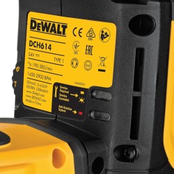 Młot udarowo-obrotowy 54V 10,5J DeWALT DCH614X2-QW