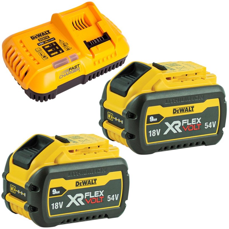 Młot udarowo-obrotowy 54V 10,5J DeWALT DCH614X2-QW