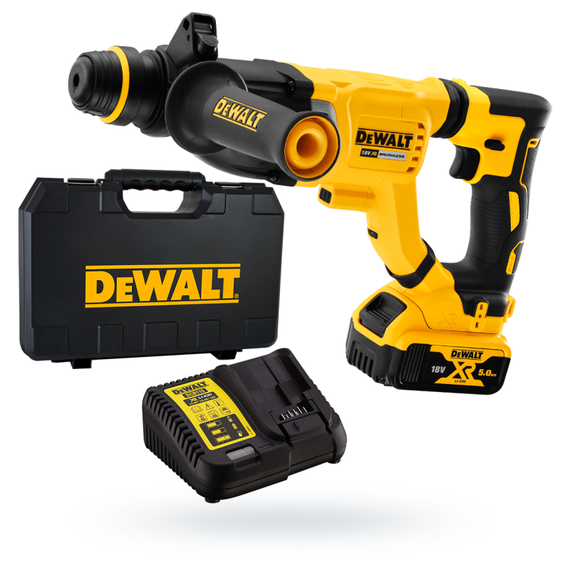 Młotowiertarka SDS+ 3J 18V 1x5Ah DEWALT DCH263P1