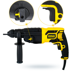 Młotowiertarka STANLEY FME500K sds+ 750W 1,8j