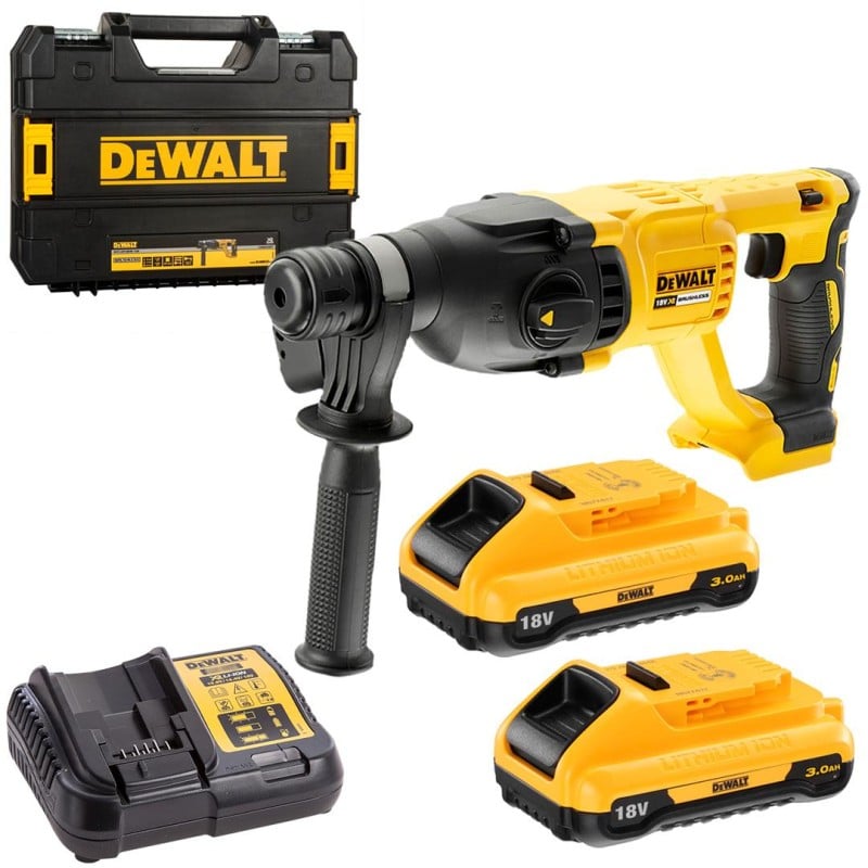 Młotowiertarka SDS+ 18V 2x3Ah 2,6J DeWALT DCH133L2