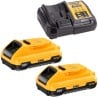 Młotowiertarka SDS+ 18V 2x3Ah 2,6J DeWALT DCH133L2
