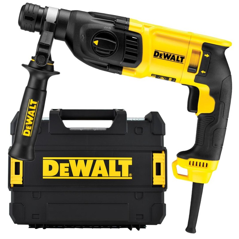 Młotowiertarka DeWalt D25133K+wiertła adapter dłut