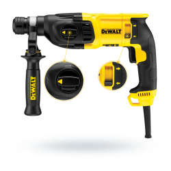 Młotowiertarka DeWalt D25133K+wiertła adapter dłut