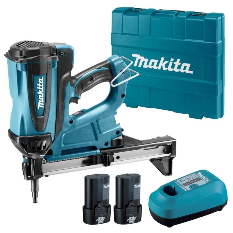 Gwoździarka gazowa do betonu Makita GN420CLSE Li-Ion 7,2V 2x1,0Ah walizka