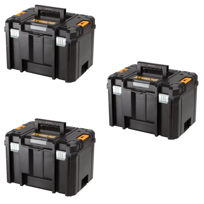 Zestaw COMBO DeWALT DCK1012P4T-QW 18V 4x5Ah DCD796+DCF887+DCG405+DCS565+DCS382+DCH172+DCS356+DCS334+DCL040+DCE088NG18, 4 walizki