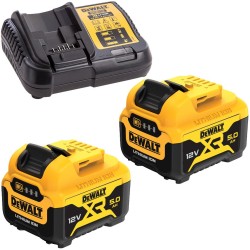 Młotowiertarka SDS+ 1,1J 12V 2x5Ah DeWALT DCH072P2