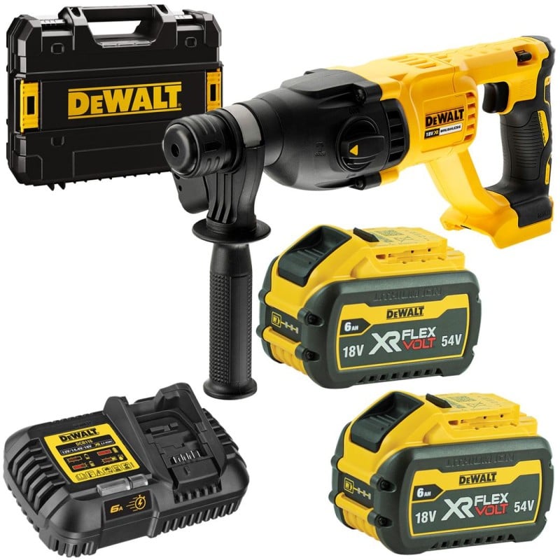 Młotowiertarka 18V 2x6Ah SDS+ 2,6j DEWALT