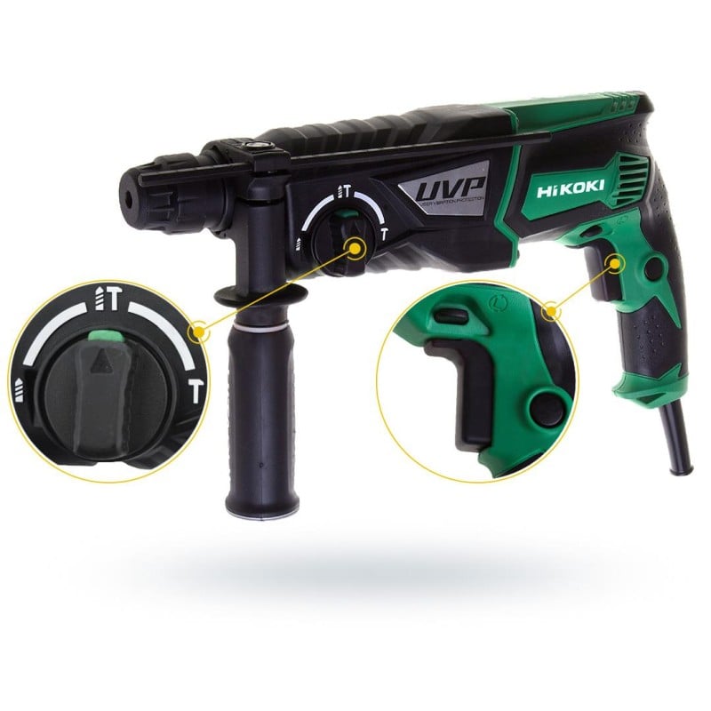 Młotowiertarka HiKOKI DH28PCY WSZ 850W SDS+ 3,4J