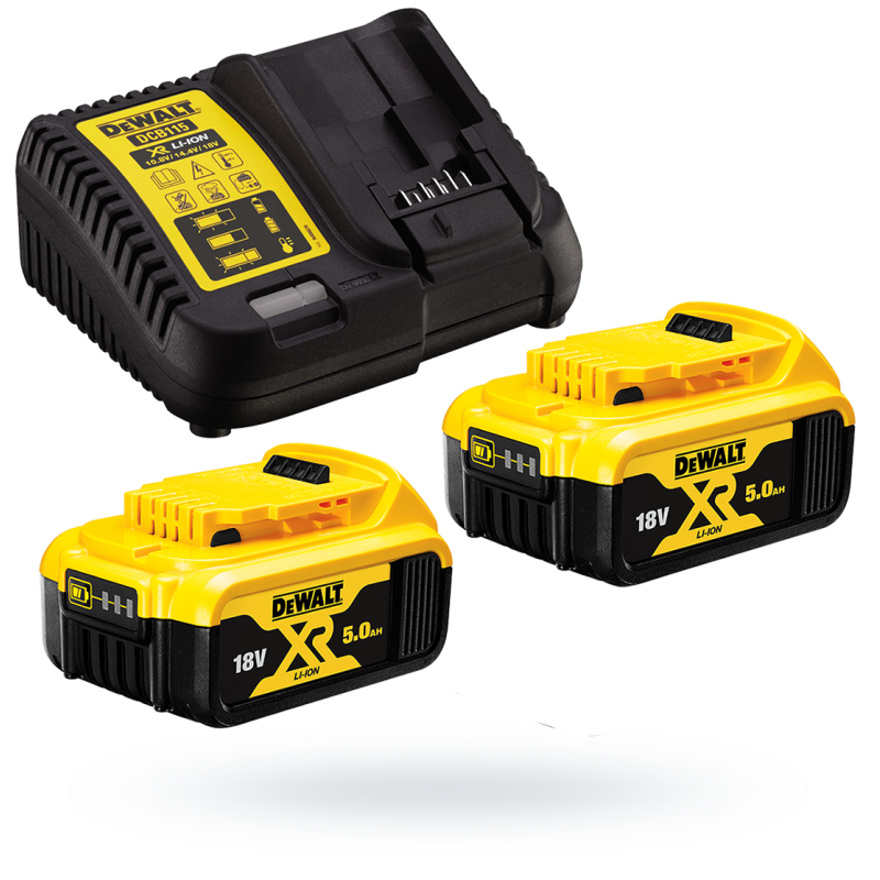 Młotowiertarka SDS+ 3J 18V 2x5Ah DEWALT DCH263P2