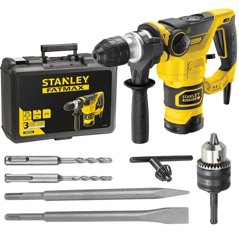 Młotowiertarka STANLEY FME1250K sds+ 1250W 3,5j