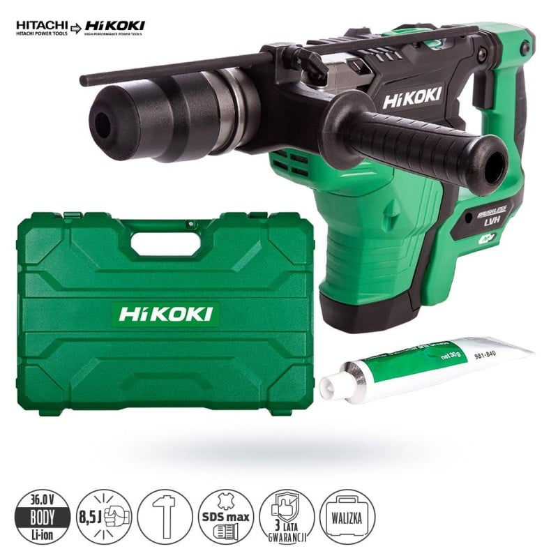 Młotowiertarka 36V SDS-MAX 8,5j HiKOKI DH36DMA W2Z
