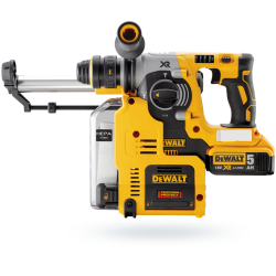 Młotowiertarka 18V 2x5Ah+odpylanie DeWalt DCH275P2