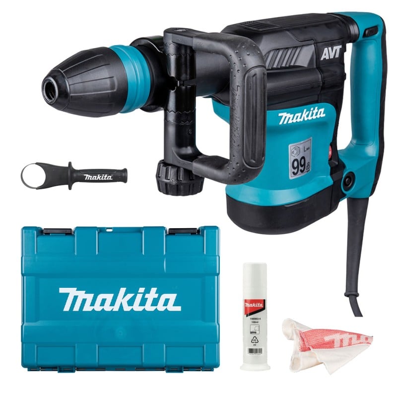 Młot udarowy Makita HM0871C SDS-MAX 1100W 8,1J AVT LED walizka