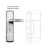 Klamka drzwiowa chińska KLC-0021 Lewa, szyld 277×59 mm, rozstaw 235 mm