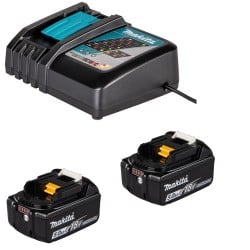Akumulatorowa młotowiertarka z udarem Makita DHR171RTJ 18V 2x5Ah LXT BL SDS-Plus 17 mm 1,2J walizka