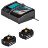 Akumulatorowa młotowiertarka z udarem Makita DHR202RFJ LXT 18V 2x3Ah SDS-Plus 20 mm 1,9 J walizka