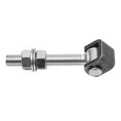 Zawias regulowany do wspawania M-20mm L-180mm