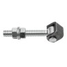 Zawias regulowany do wspawania M-20mm L-180mm