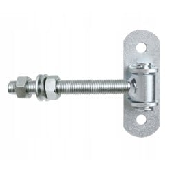 Zawias regulowany przykręcany M-12mm L-115mm z podstawą 90x30x3mm