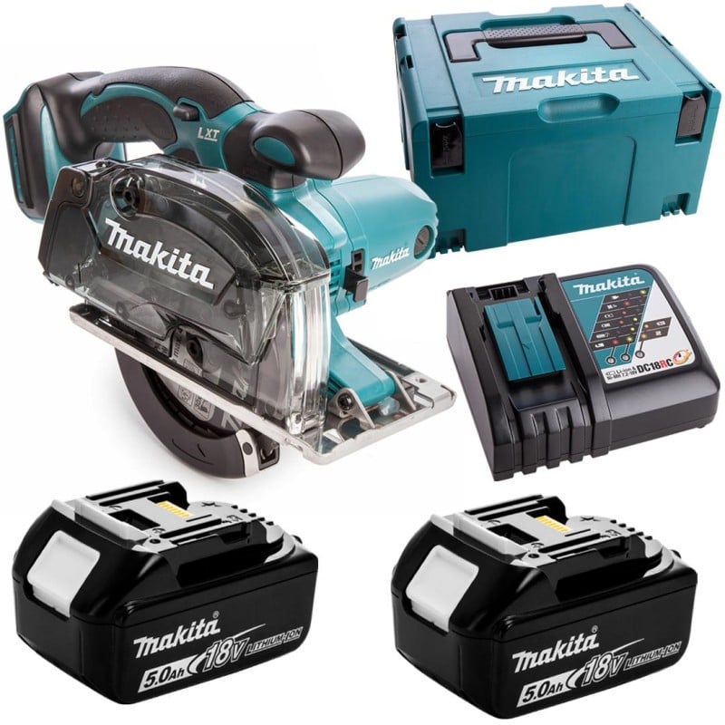Pilarka tarczowa do metalu 136mm Makita DCS552RTJ
