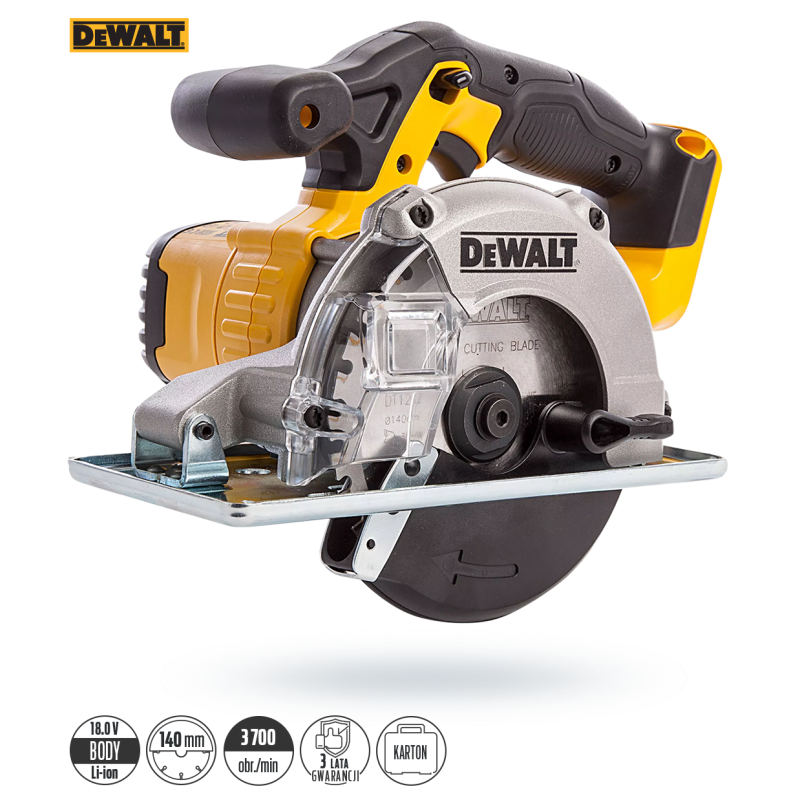 Pilarka tarczowa DEWALT DCS373N 18V 140mm body