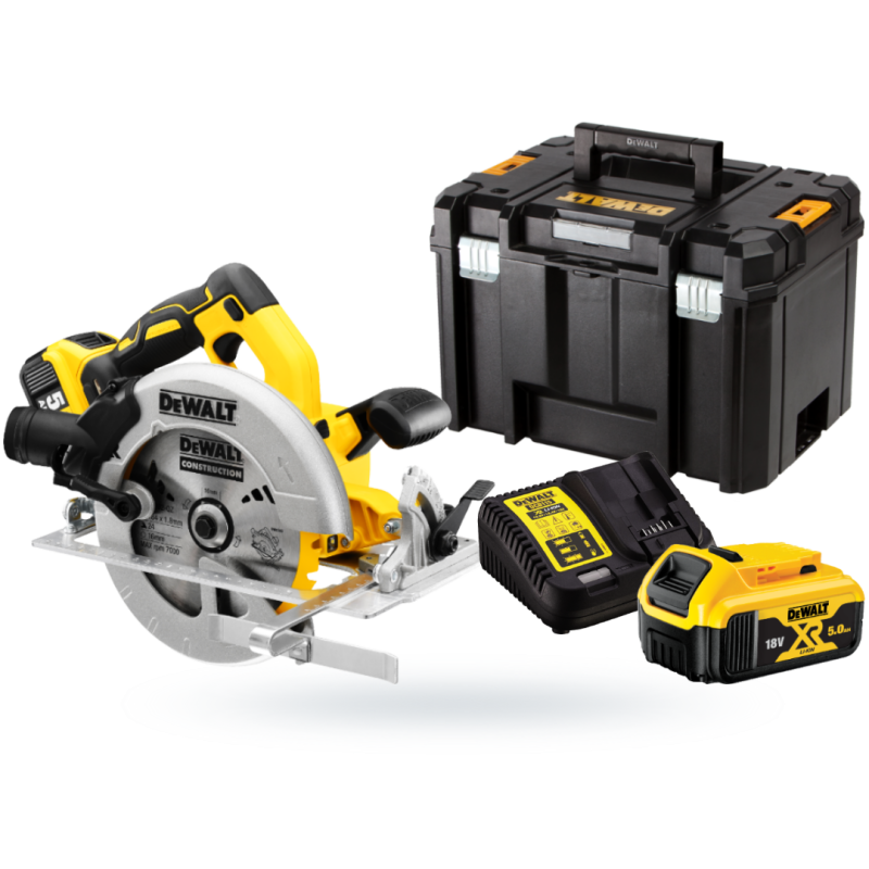 Pilarka tarczowa DEWALT DCS570P2 18V 2x5Ah 184mm