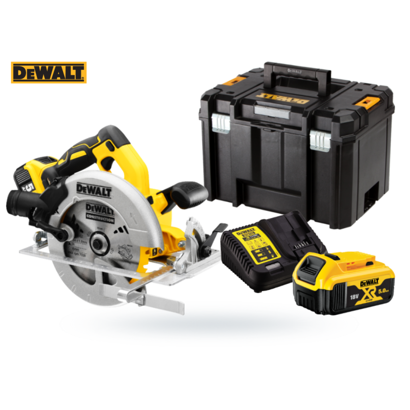 Pilarka tarczowa DEWALT DCS570P2 18V 2x5Ah 184mm