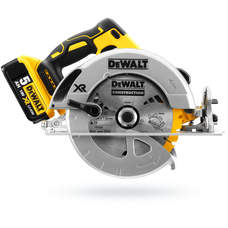 Pilarka tarczowa DEWALT DCS570P2 18V 2x5Ah 184mm