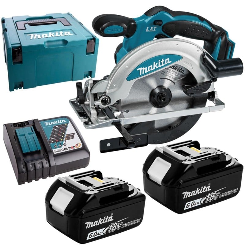 Pilarka tarczowa Makita DSS610RGJ LXT 18V 165mm 2x6Ah walizka