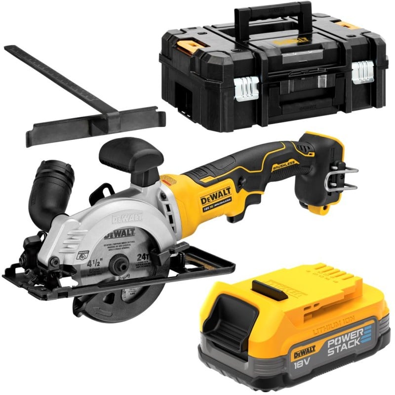 Pilarka tarczowa 115mm Powerstack DeWALT DCS571E1T