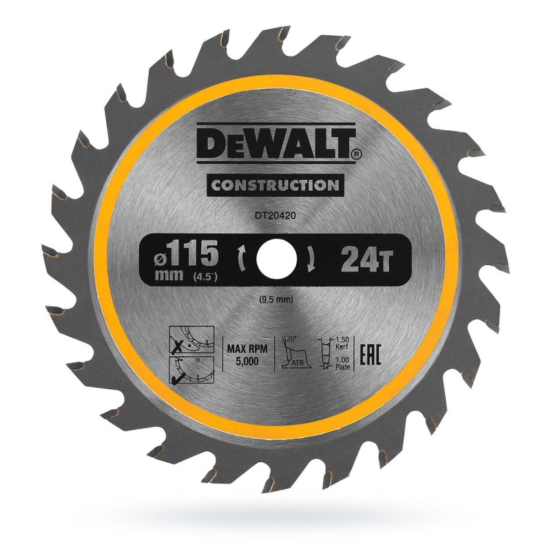 Pilarka tarczowa DeWalt DCS571NT 18V 115mm BL TSTA