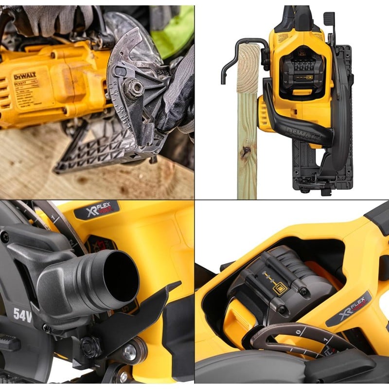 Pilarka tarczowa DEWALT DCS577T2 54V 190mm 2x6Ah