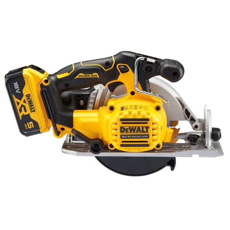 Pilarka tarczowa 18V 165mm 2x5Ah DEWALT DCS565P2