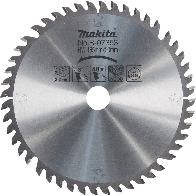 Pilarka tarczowa / zagłębiarka Makita SP6000J 1300W 165x20mm 6 biegów walizka + szyna prowadząca 1,5m