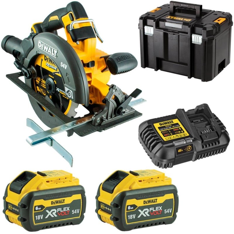 Pilarka tarczowa 54V 190mm 2x6Ah DEWALT DCS578T2