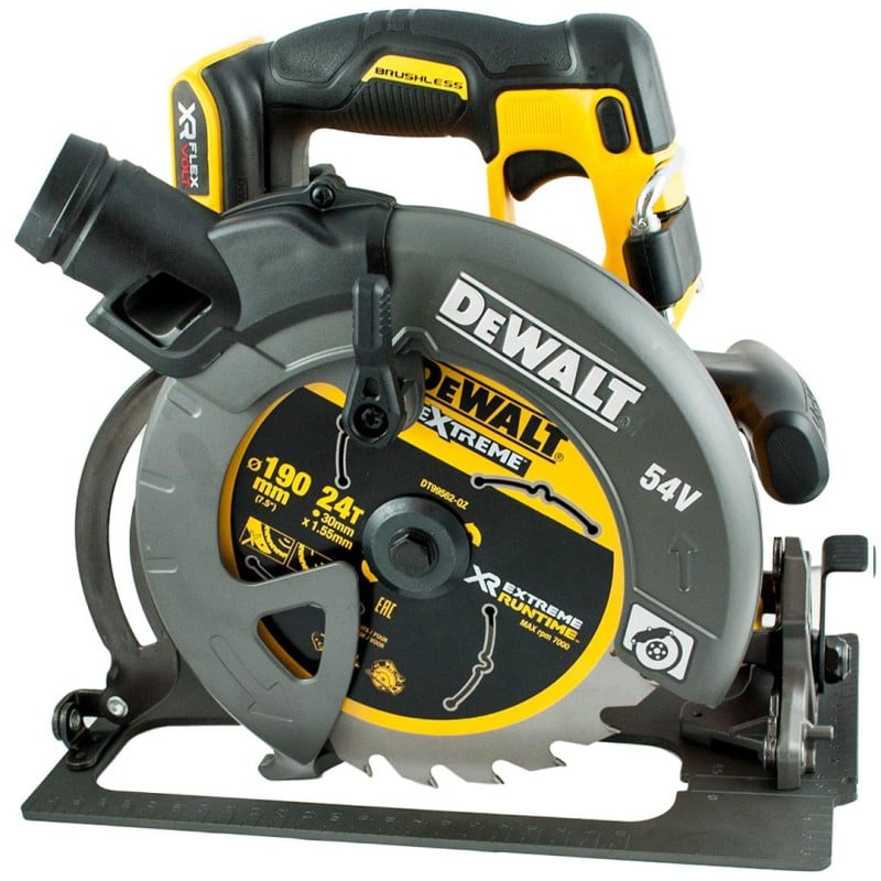 Pilarka tarczowa 54V 190mm 2x6Ah DEWALT DCS578T2