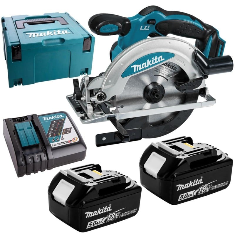 Pilarka tarczowa 165mm 18V 2x5Ah MAKITA DSS610RTJ